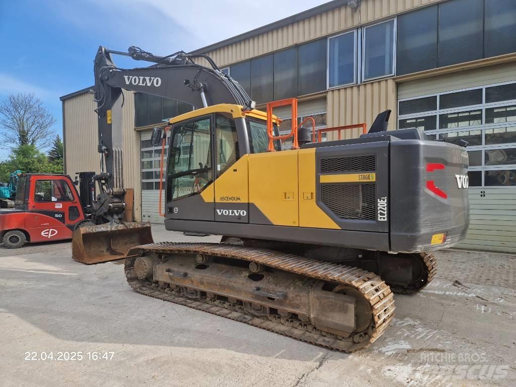Volvo EC220EL Beltegraver