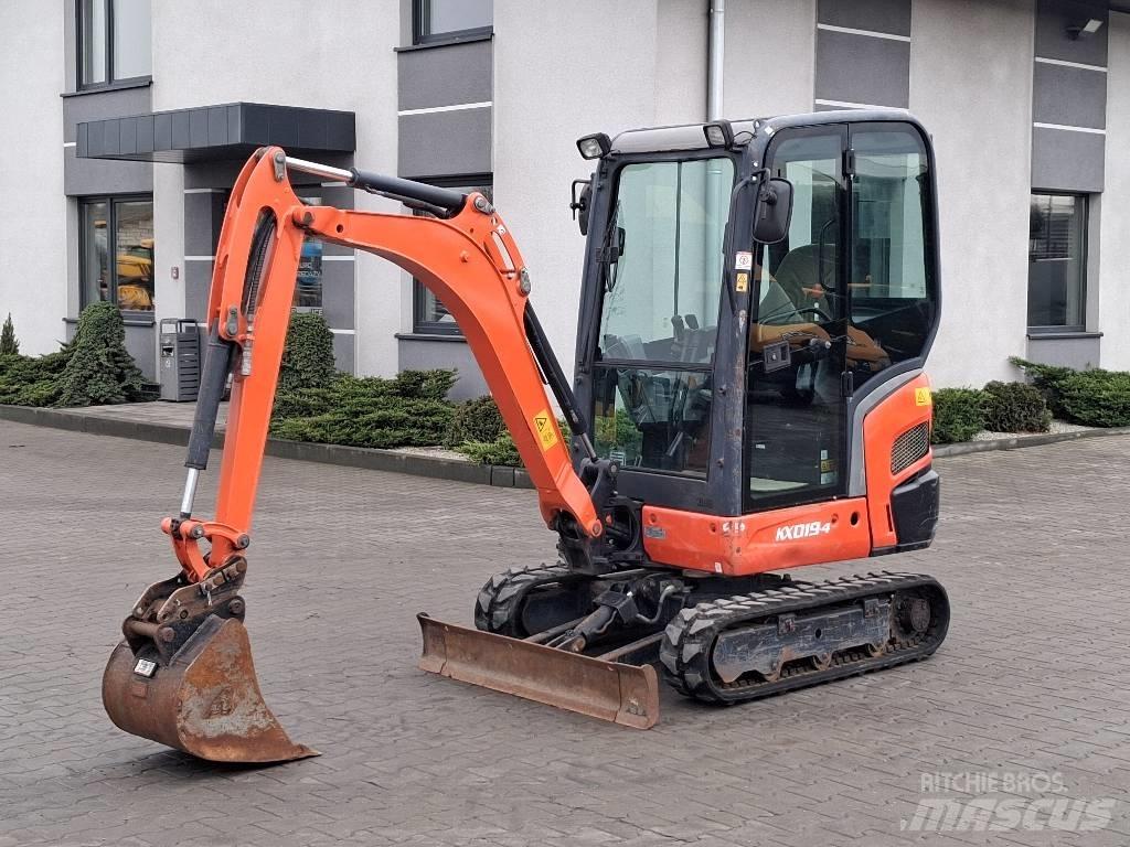 Kubota KX 019-4 Minigravere <7t