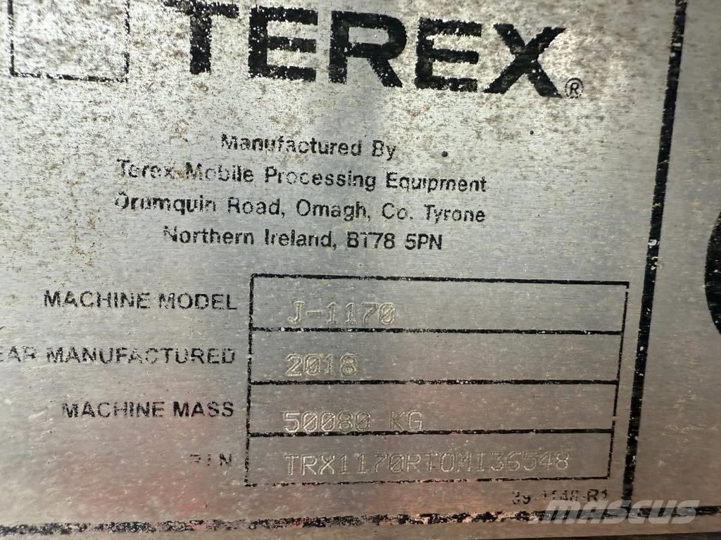 Terex Finlay J1170 Knusere