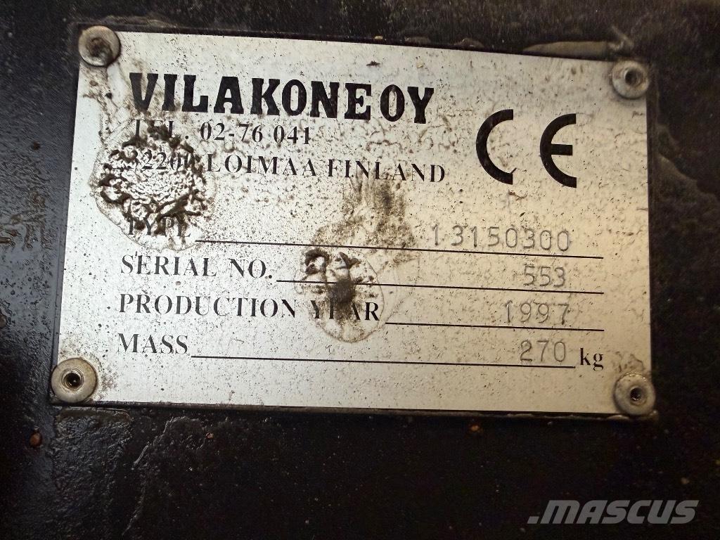 Vila Hiekoitin Kompakttraktor tilbehør