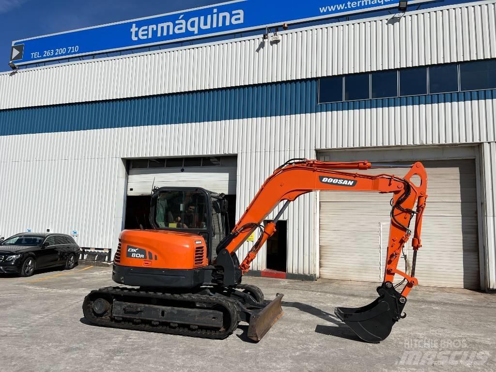 Doosan DX 80 R Midigravere 7 - 12t