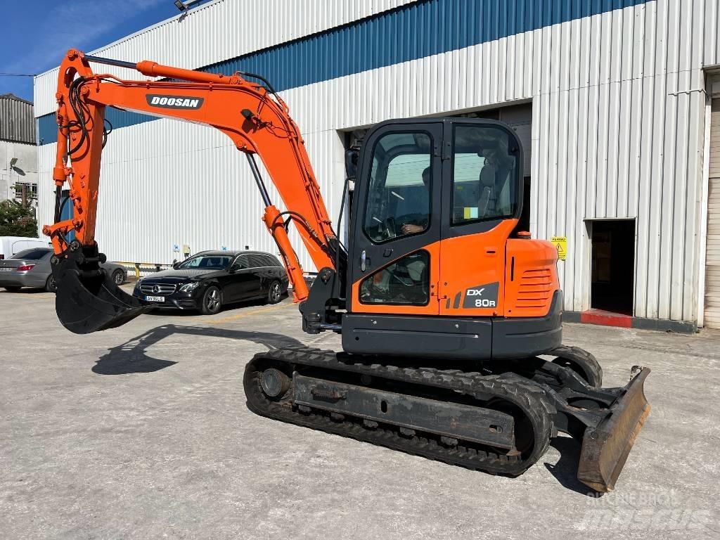 Doosan DX 80 R Midigravere 7 - 12t