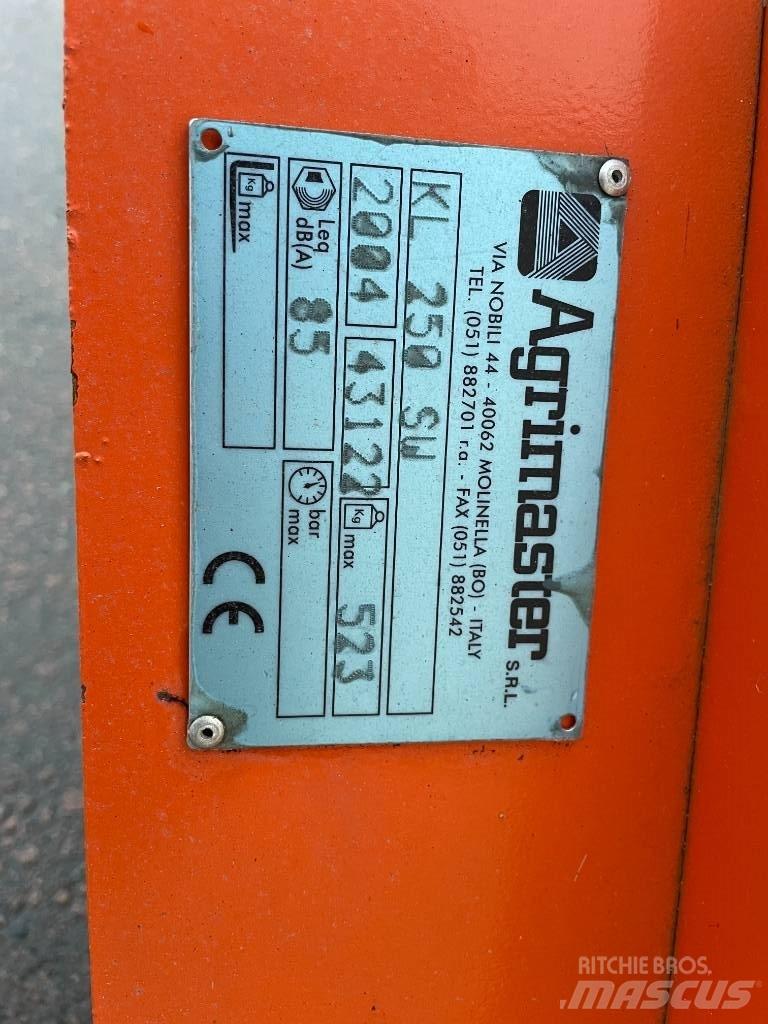 Agrimaster KL 250 SW Beitepussere og toppkuttere