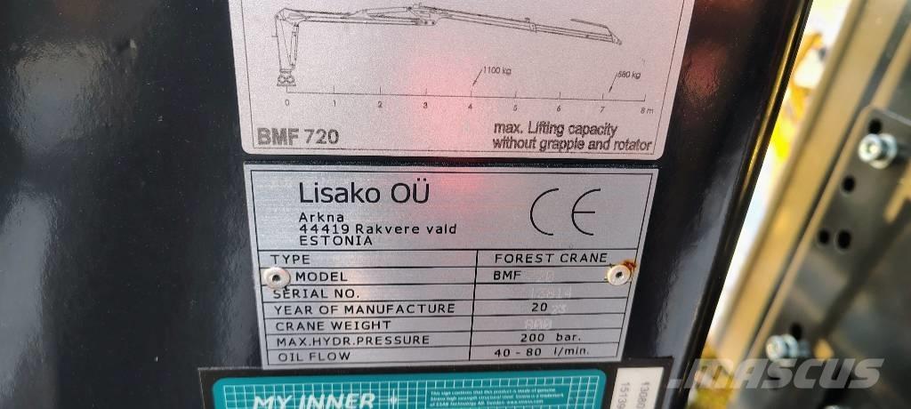 BMF BMF 720 11T1 PRO Tømmerhengere