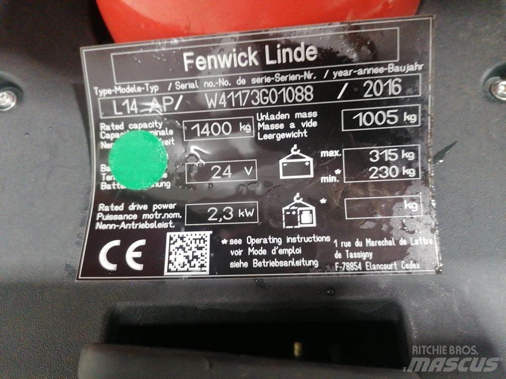 Linde L14AP Ledestablere