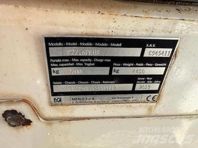 Merlo P27.6 Plus Teleskoplastere