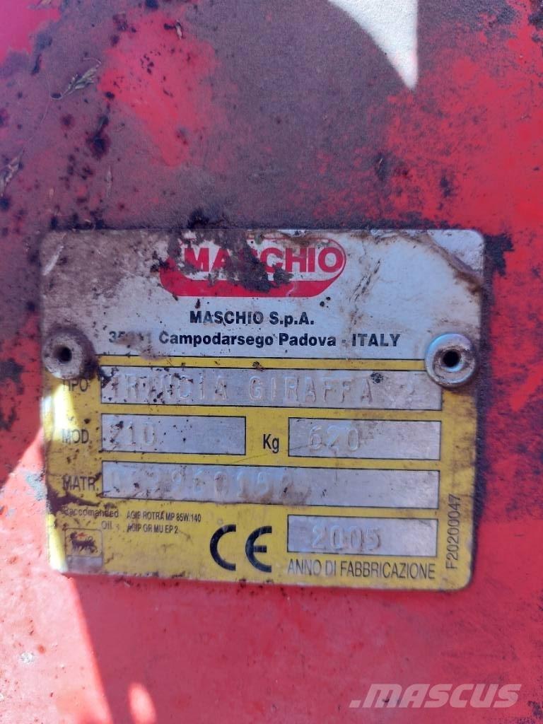Maschio Giraffa 210 Beitepussere og toppkuttere