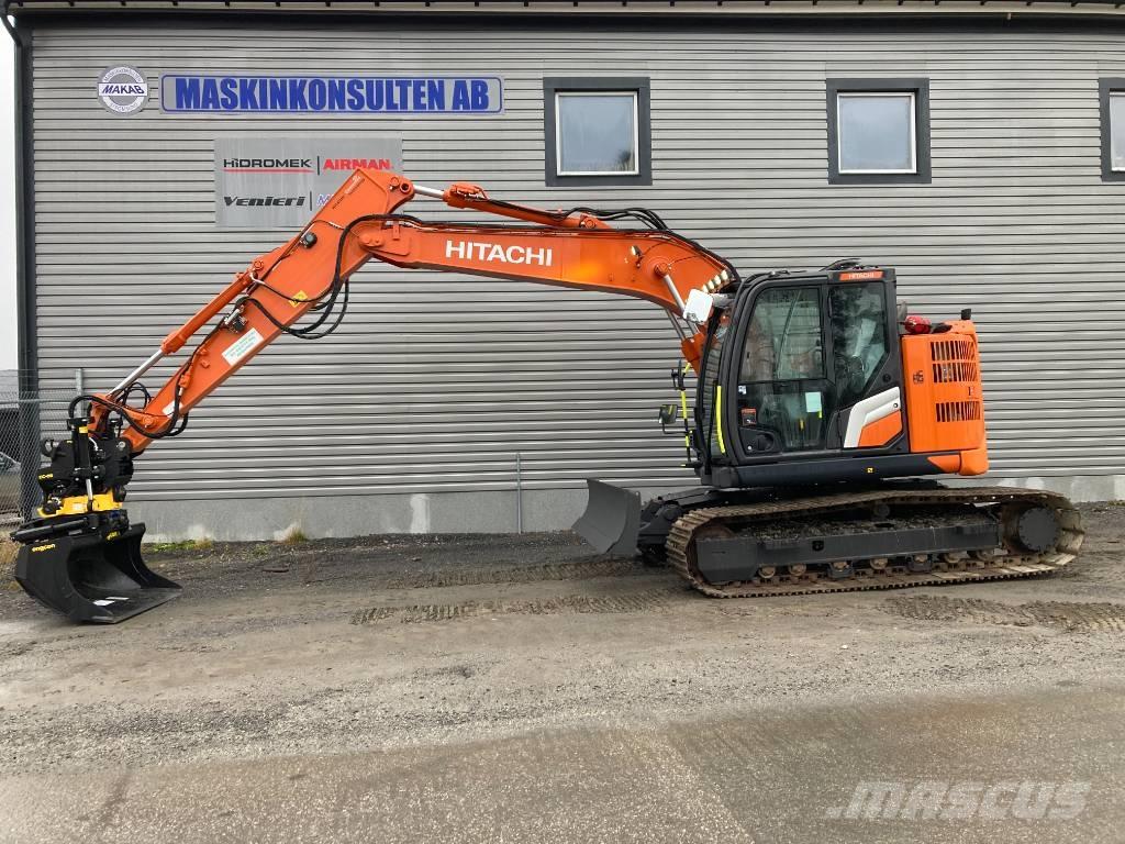 Hitachi ZX 135 US-7 Beltegraver