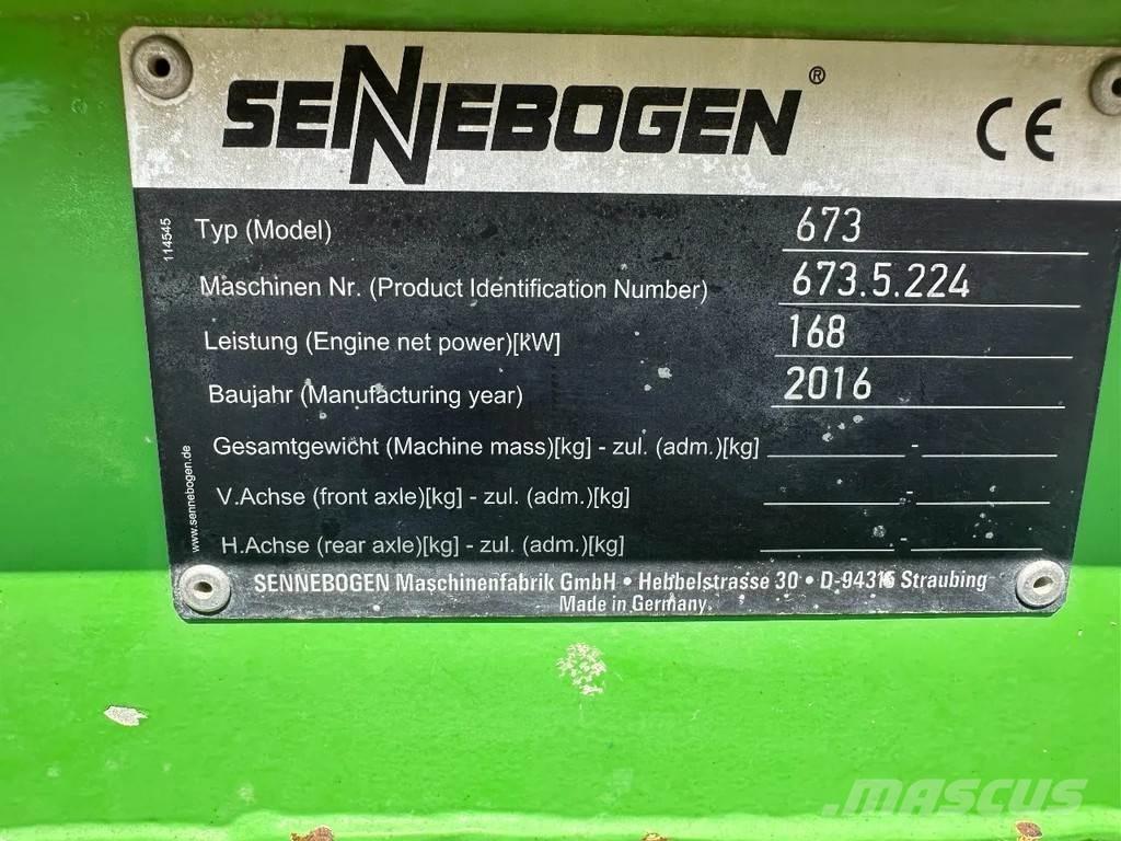 Sennebogen 673R Beltegående Kran
