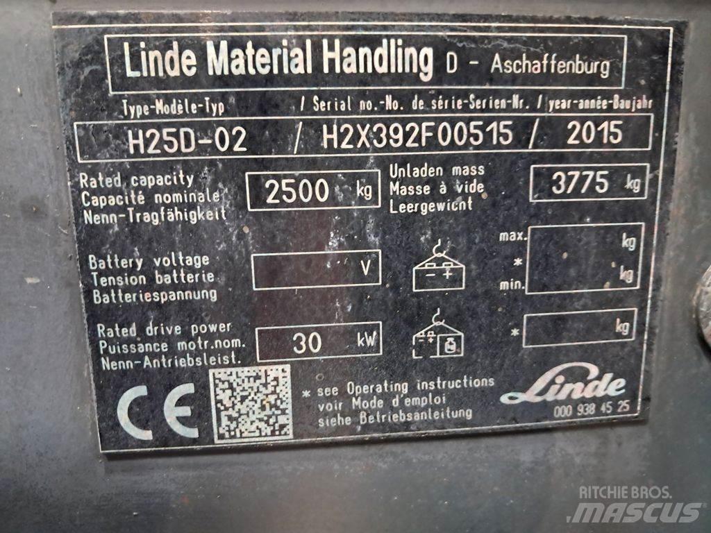 Linde H25D-02 Diesel Trucker