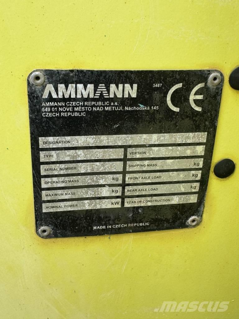 Ammann ARX 26 Tandem Valser