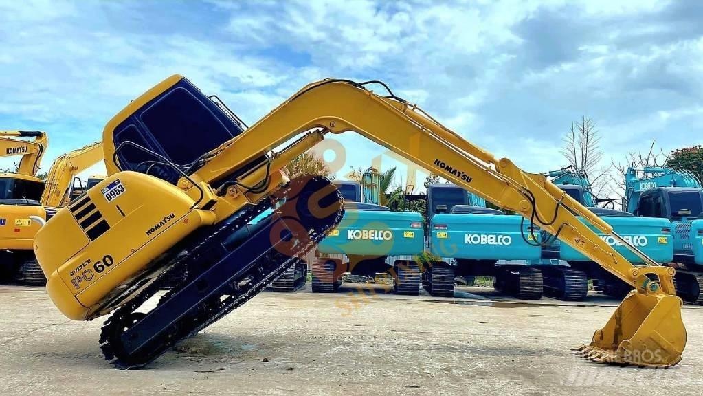 Komatsu PC 60 Minigravere <7t