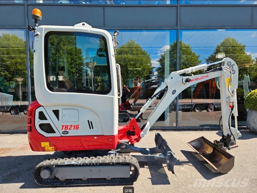 Takeuchi TB 216 Minigravere <7t