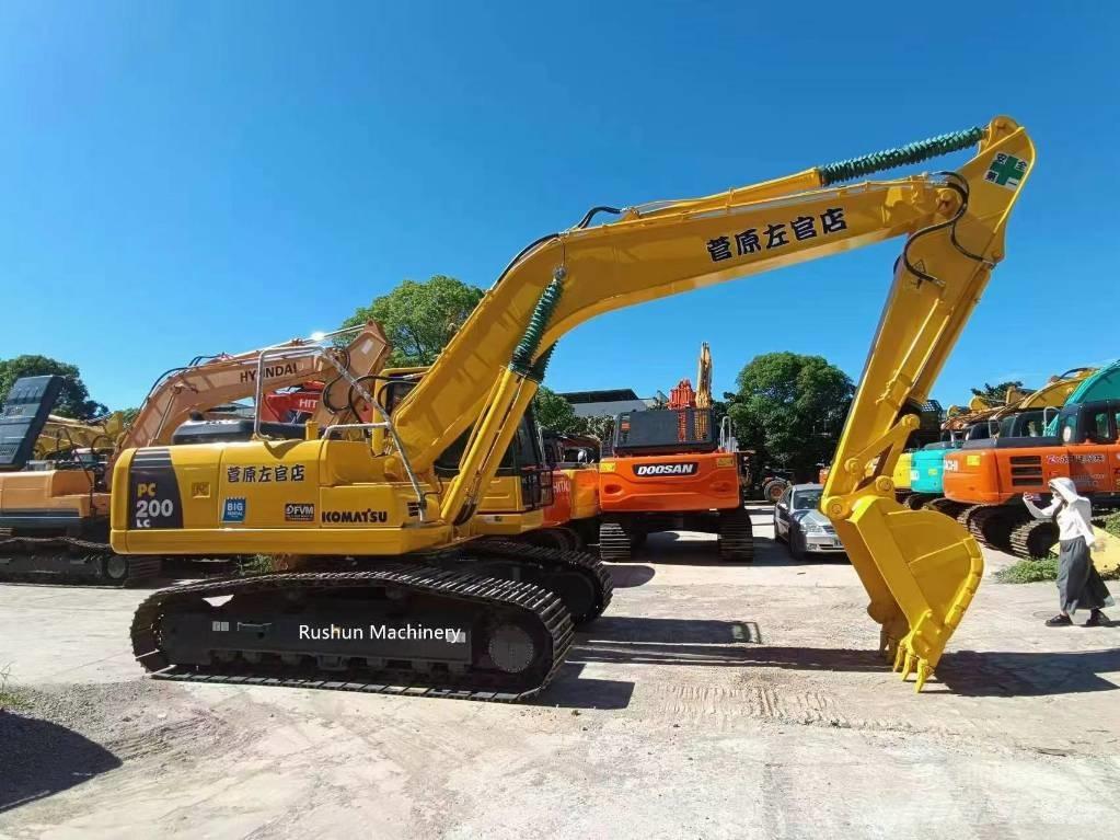 Komatsu PC 200 Beltegraver