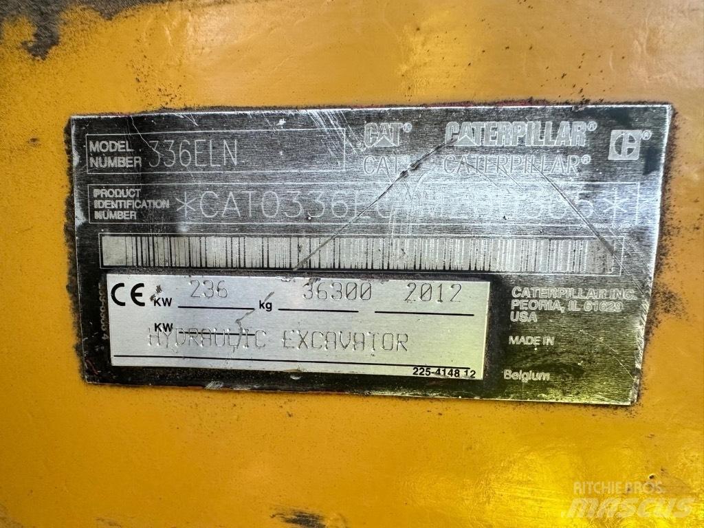 CAT 336 ELN Beltegraver