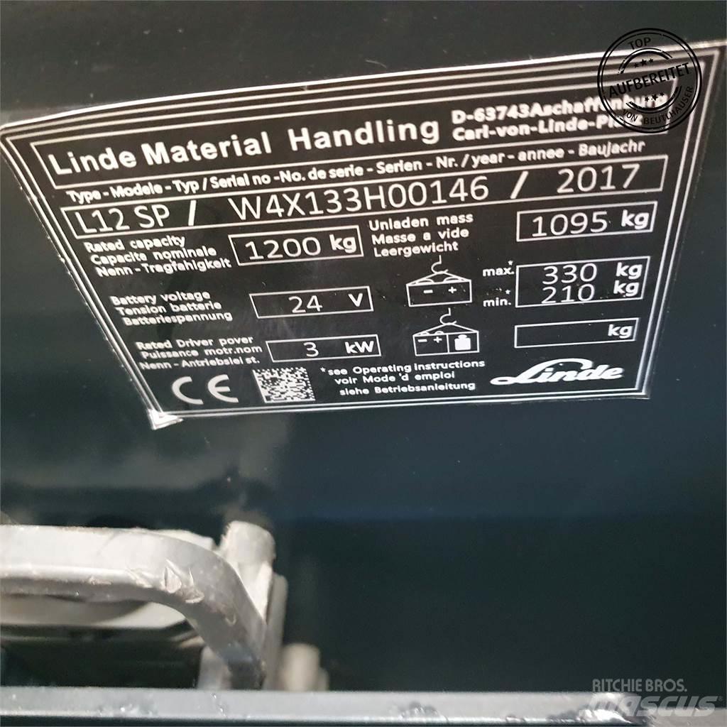 Linde L12SP Ledestablere