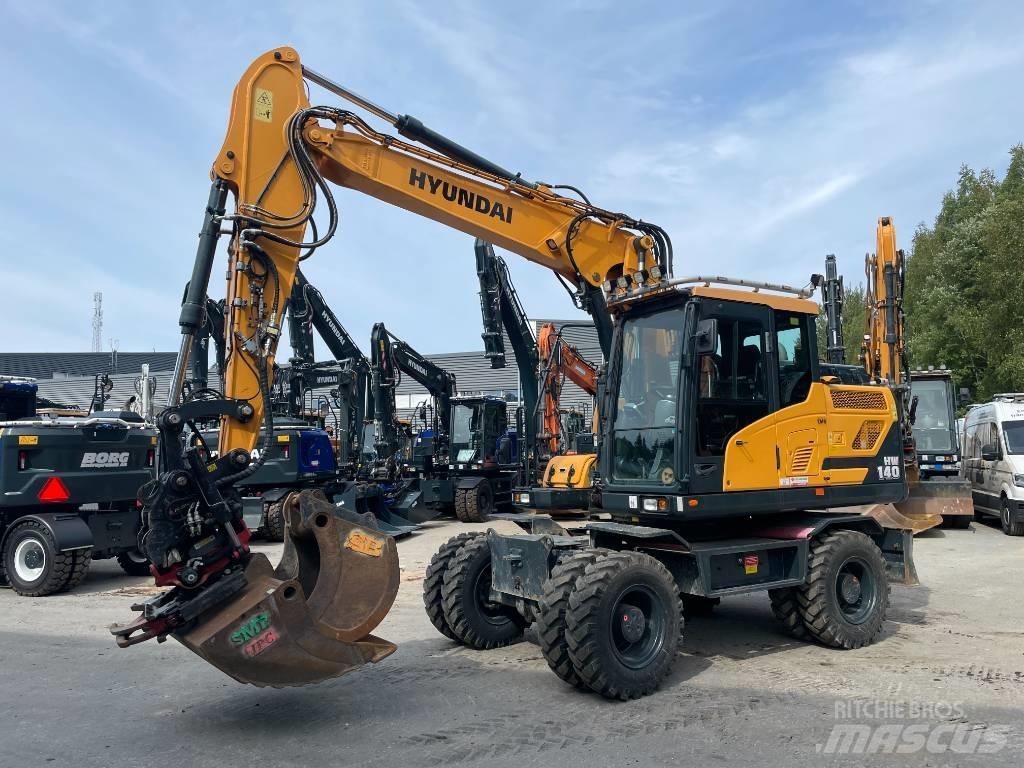 Hyundai HW140 Hjulgravere