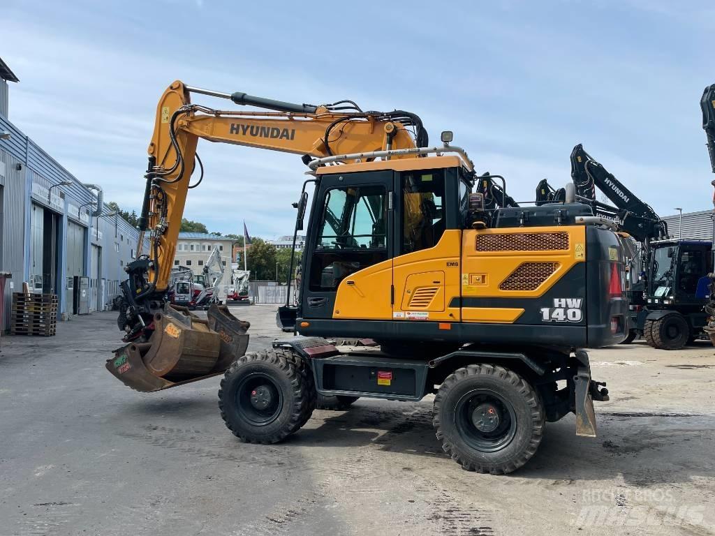 Hyundai HW140 Hjulgravere