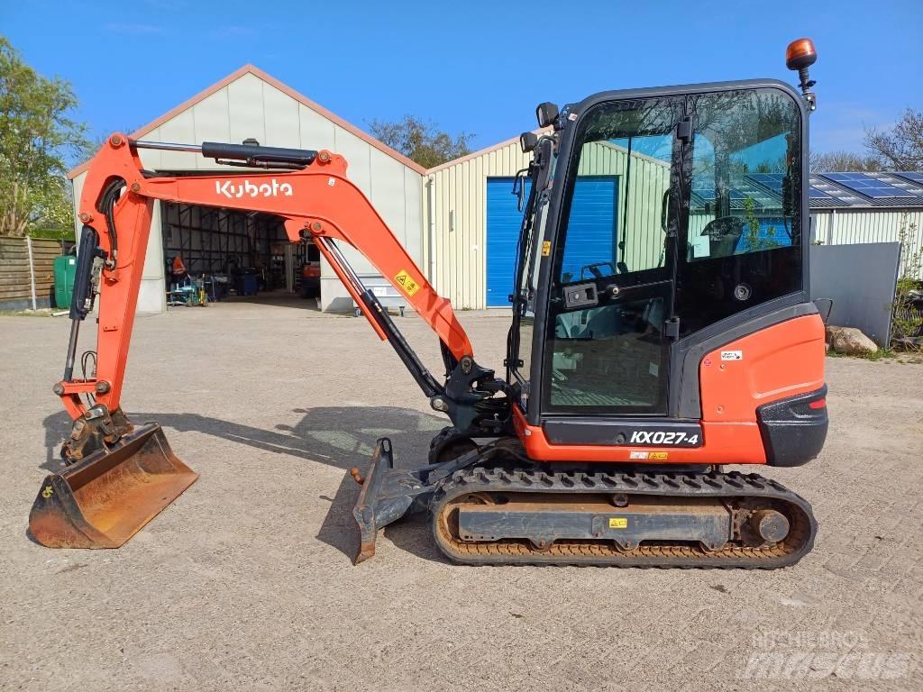 Kubota KX027-4 Minigravere <7t