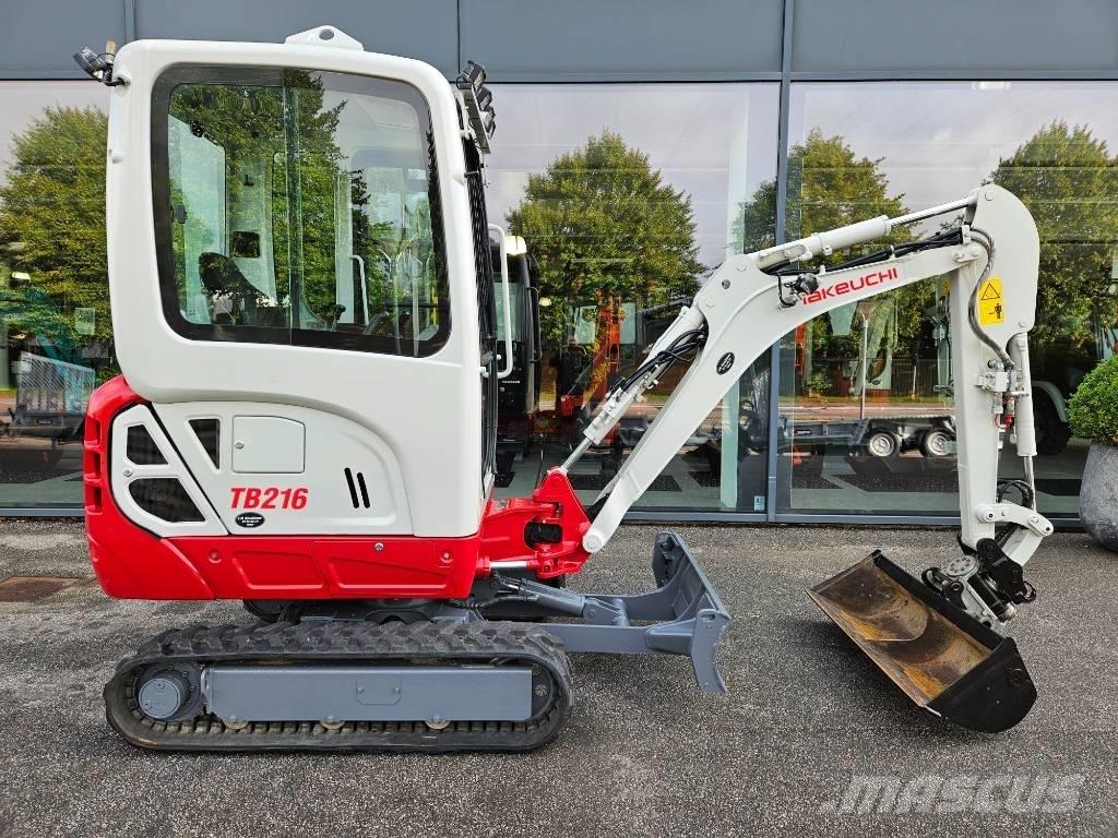 Takeuchi TB 216 Minigravere <7t