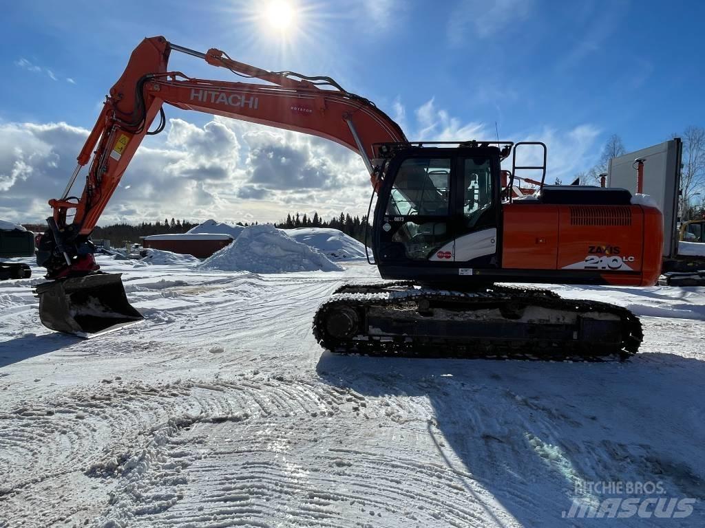 Hitachi ZX210LC-6 Beltegraver