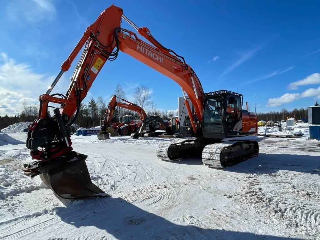 Hitachi ZX210LC-6 Beltegraver