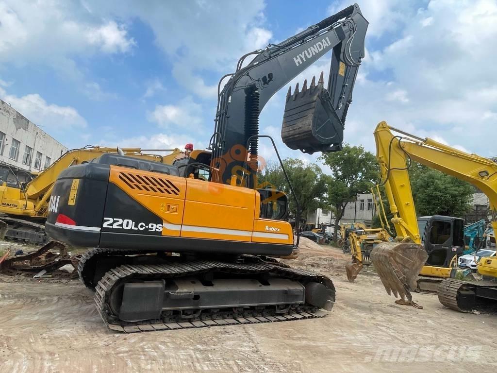 Hyundai Robex 220 Beltegraver