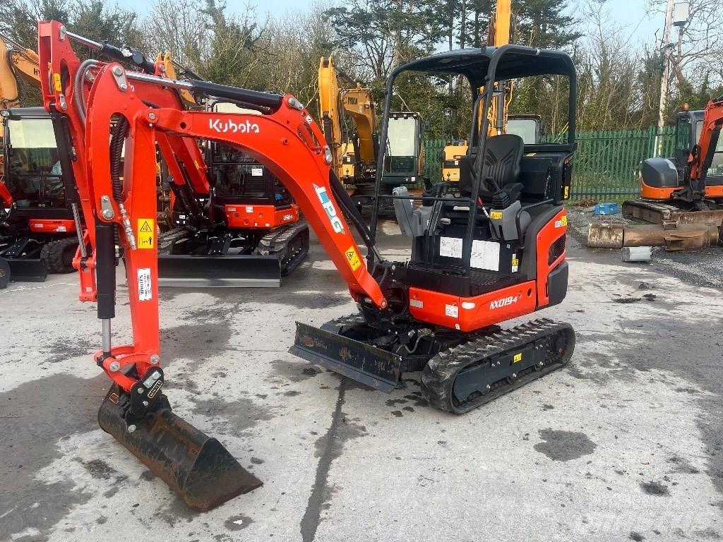 Kubota KX 019-4 Minigravere <7t
