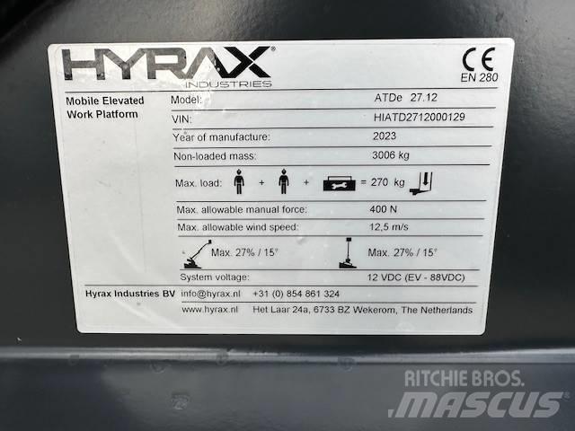 Hyrax ATDe 27.12 Teleskop bomlifter