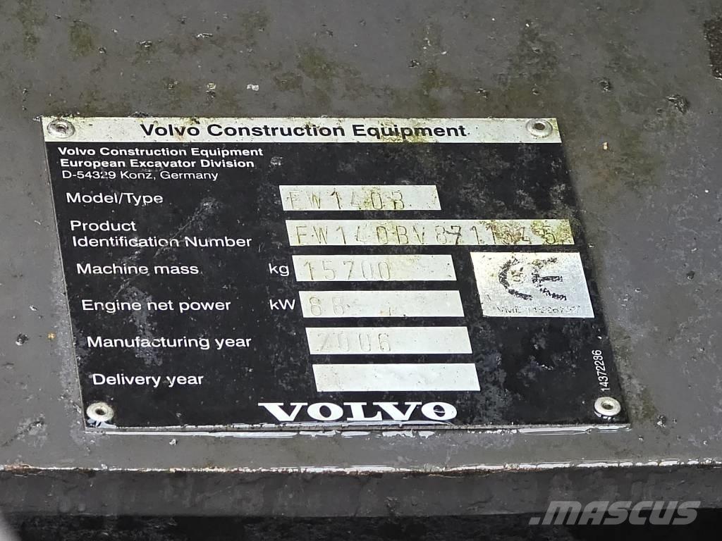 Volvo EW 140 B Hjulgravere