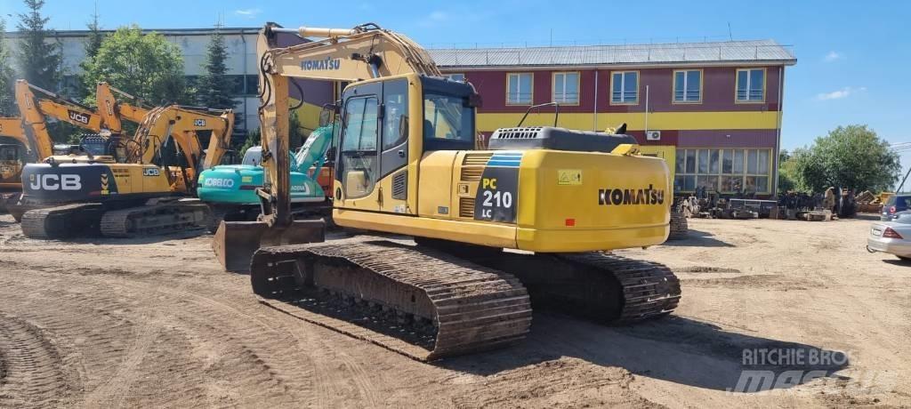Komatsu PC 210-8 Beltegraver