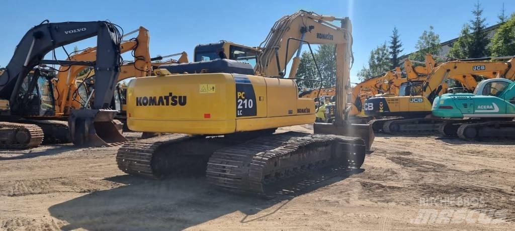 Komatsu PC 210-8 Beltegraver