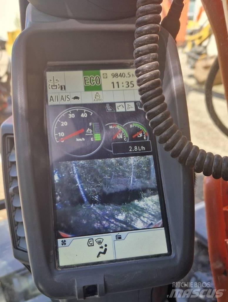 Hitachi ZX 140 W-6 Hjulgravere