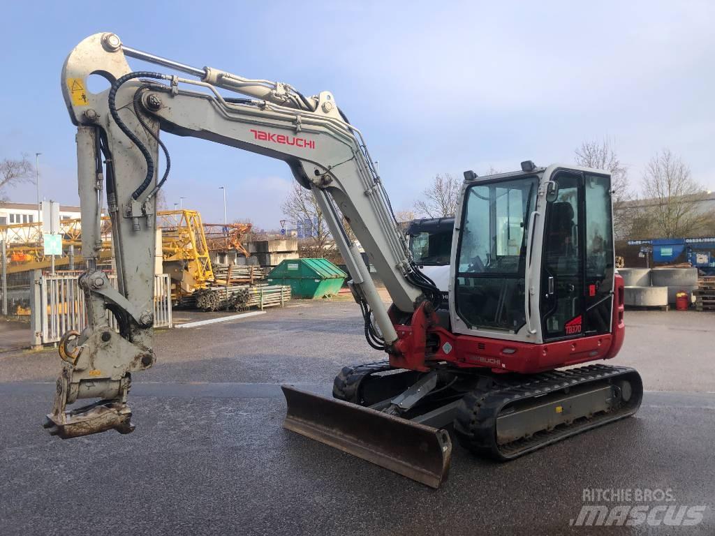 Takeuchi TB 370 Midigravere 7 - 12t