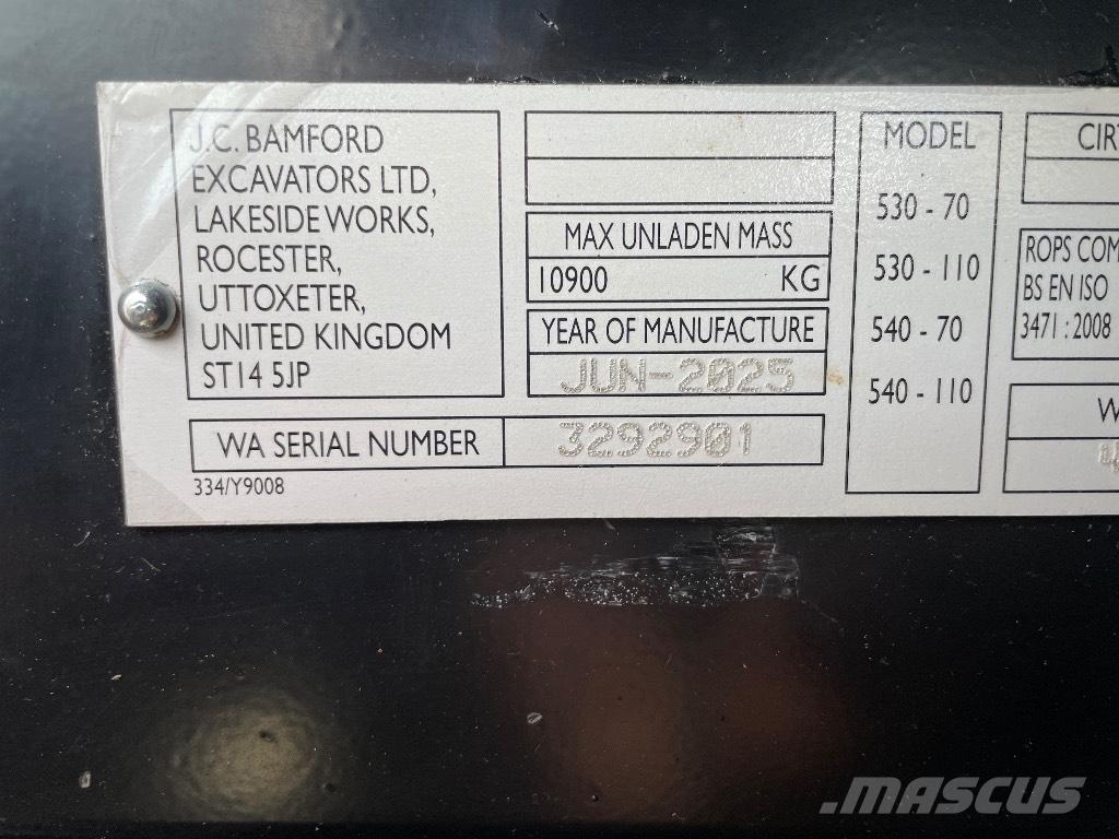 JCB 530-110 Hi Viz Teleskoplastere