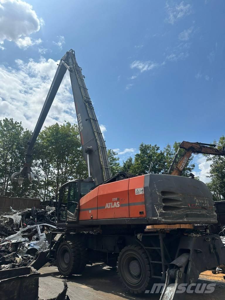 Atlas 520 MH Gravemaskiner for avfallshåndtering