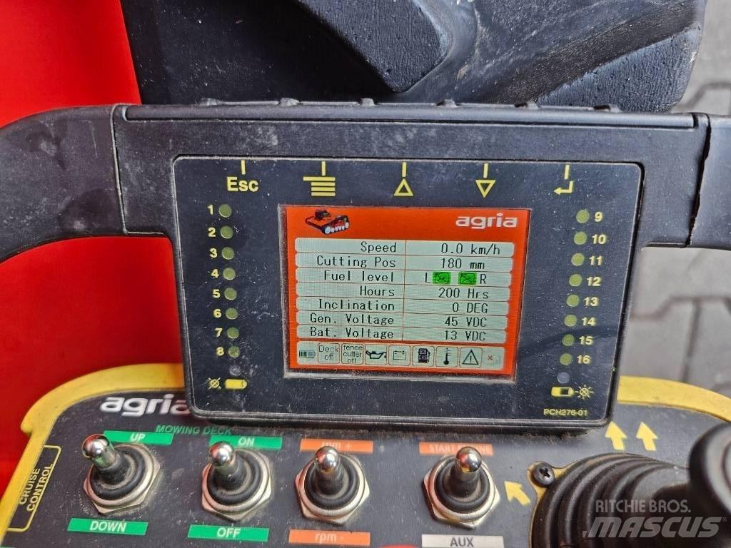 Agria 9600-112 Faste og slepe klippere