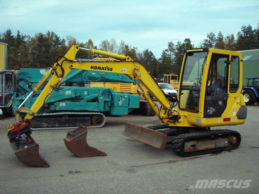 Komatsu PC 30-7 Minigravere <7t