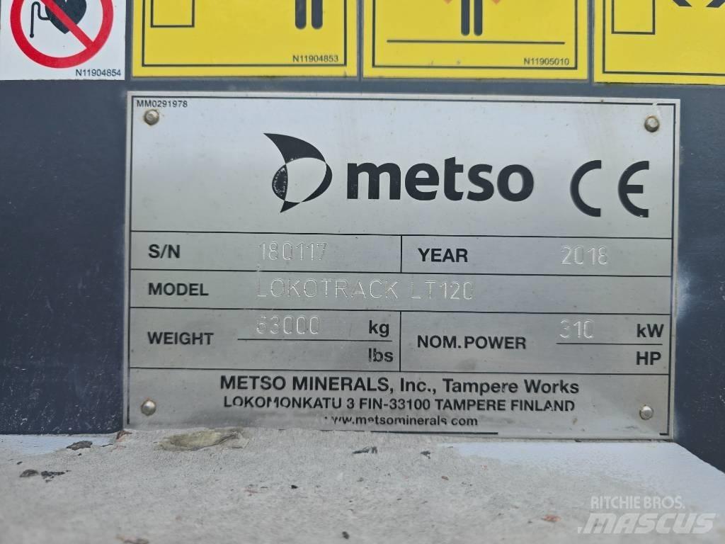 Metso LT 120 Mobile knuseverk