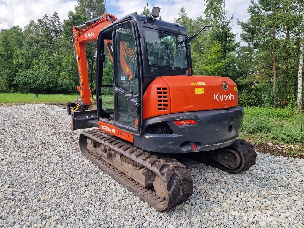 Kubota KX 080-4 Midigravere 7 - 12t