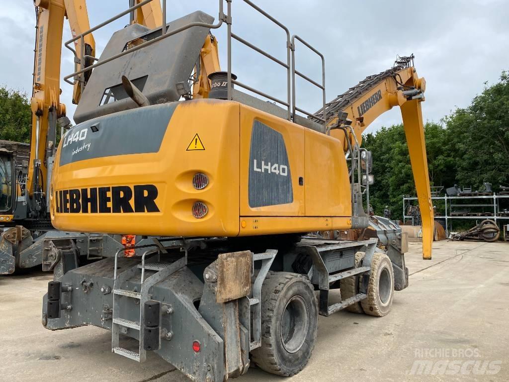Liebherr LH 40 Gravemaskiner for avfallshåndtering
