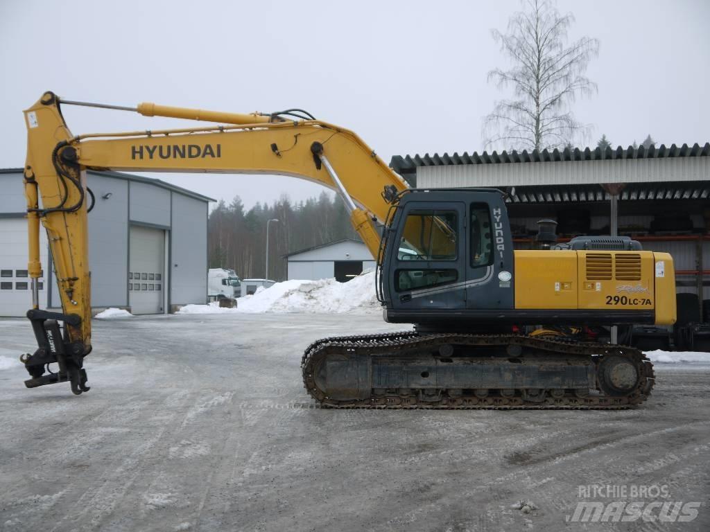 Hyundai R 290 LC-7A Beltegraver