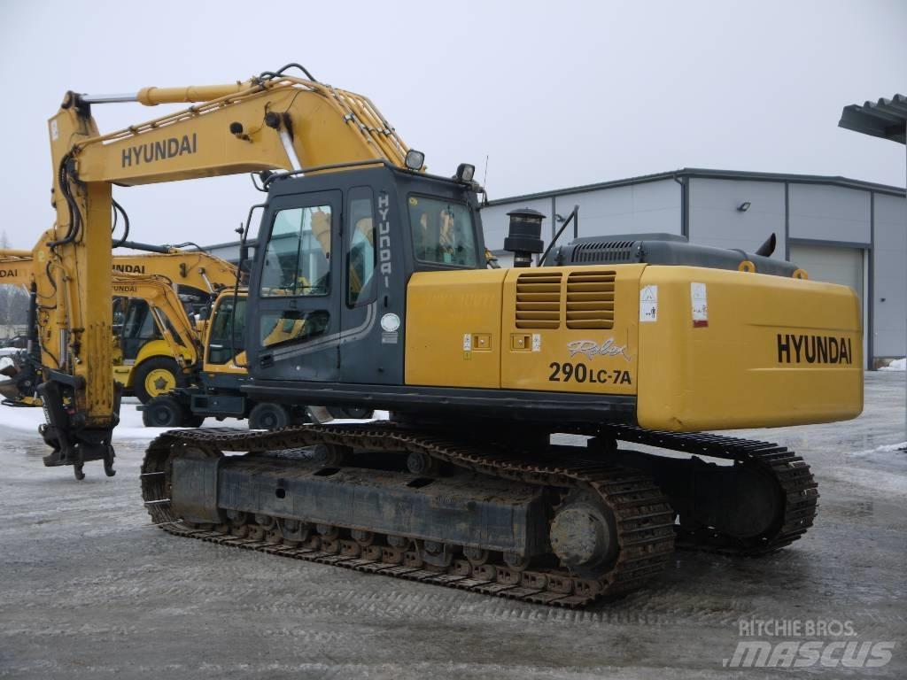 Hyundai R 290 LC-7A Beltegraver