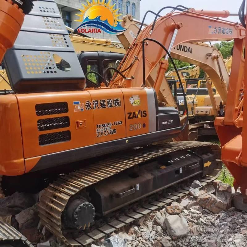 Hitachi ZX 200 Beltegraver