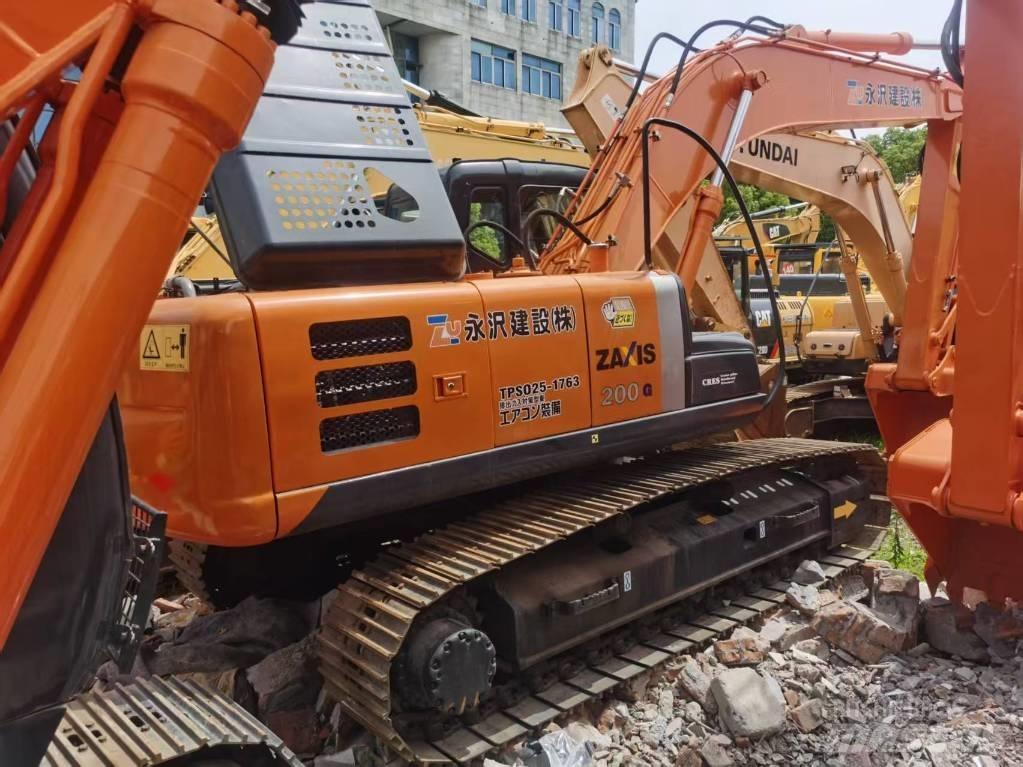 Hitachi ZX 200 Beltegraver