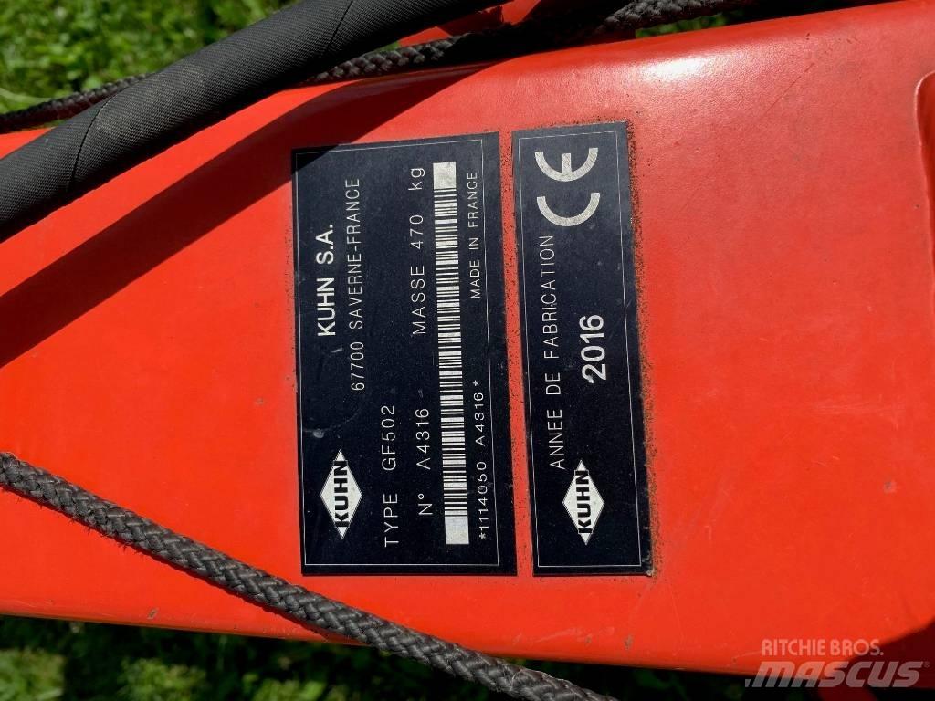 Kuhn GF 502 Raker og høyvendere
