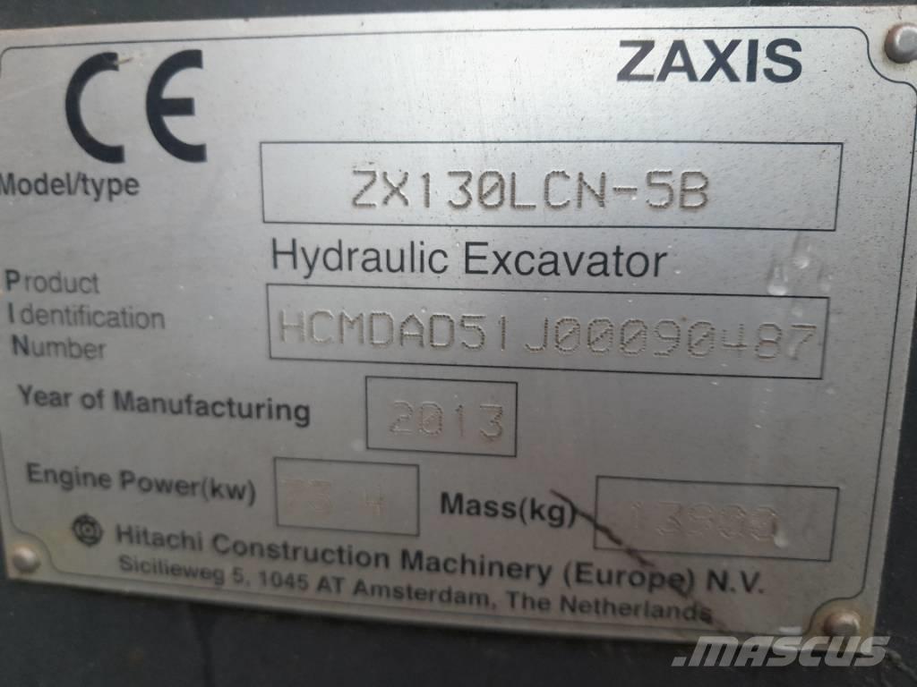 Hitachi Zaxis 130-5 Beltegraver