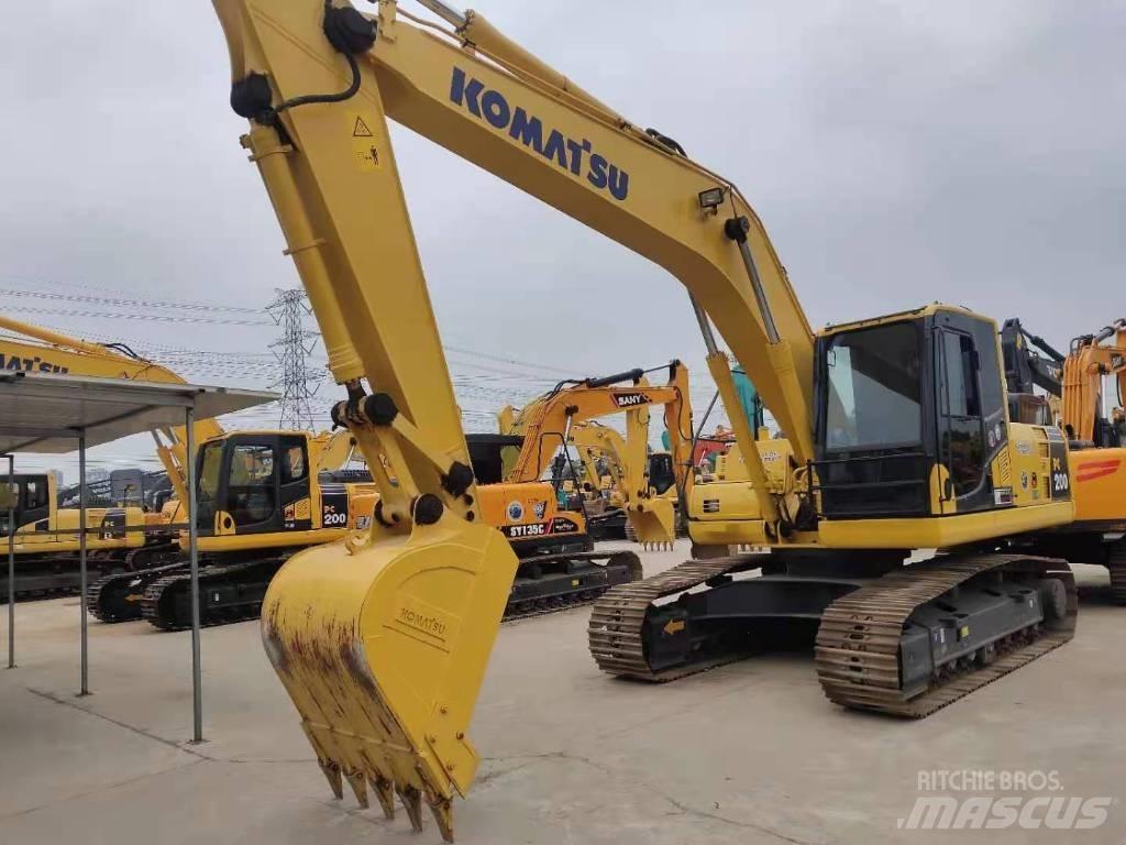 Komatsu PC 200 Beltegraver