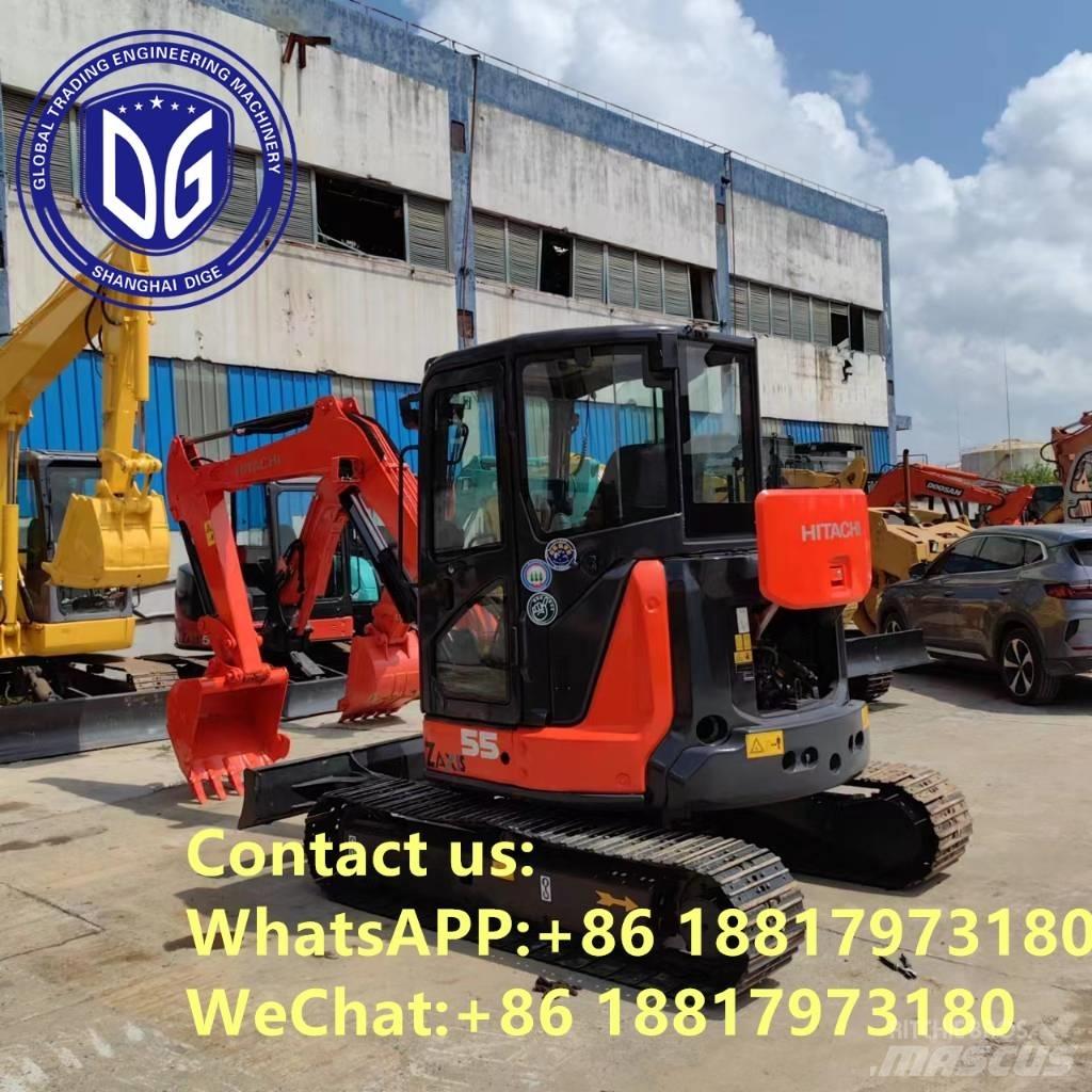 Hitachi ZX 55 U-5 A Minigravere <7t