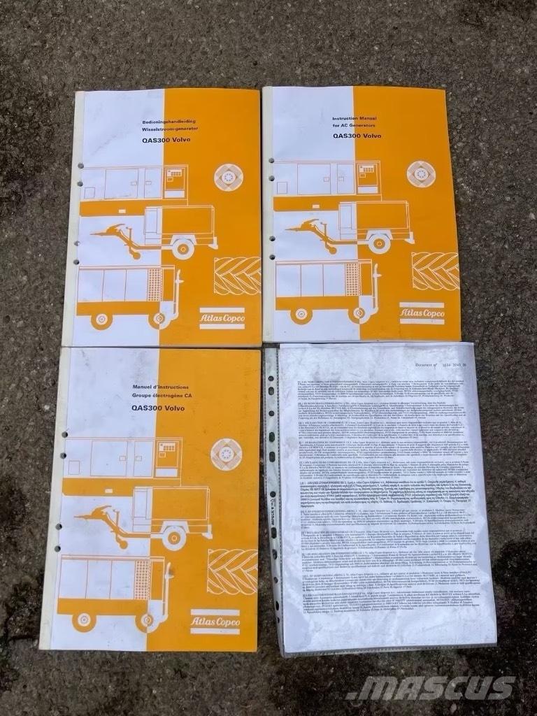 Atlas Copco QAS 300 Diesel Generatorer